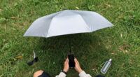 Autonomous Flying Umbrella Follows And Shields Users From Rain And Sunlight