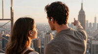 Couple On Empire State Building