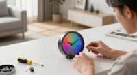 How To Build A Circular LCD Clock