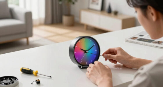 How To Build A Circular LCD Clock