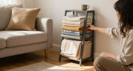 Aldi's Best-Selling Blanket Storage Ladder Is Finally Back