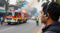 Delhi: Fire Breaks Out Near Dharamshila Hospital, 14 Fire Tenders On Spot - ANI News