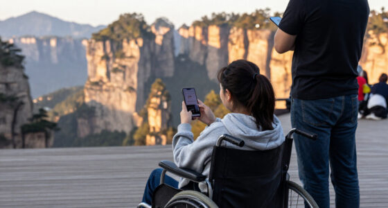 Accessible Exploration Of The “Avatar” Mountains In Zhangjiajie