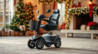 Vive 4 Wheel Mobility Scooter: Holiday Outings Made Easier